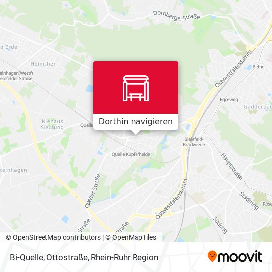 Bi-Quelle, Ottostraße Karte