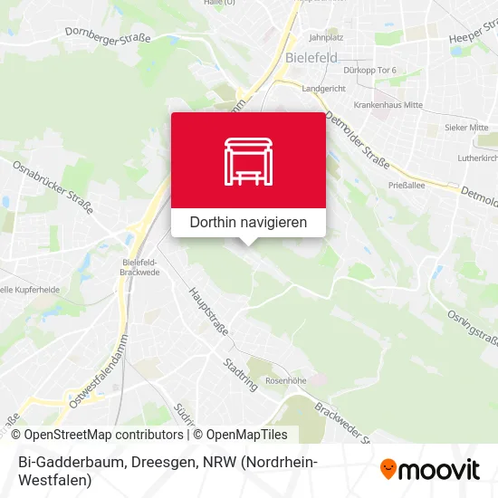 Bi-Gadderbaum, Dreesgen Karte