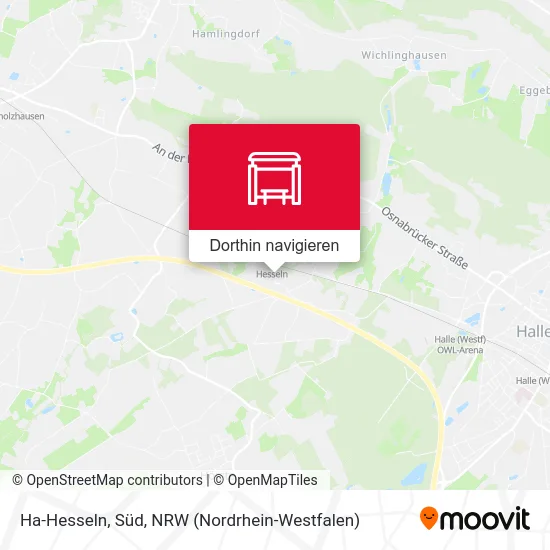 Ha-Hesseln, Süd Karte