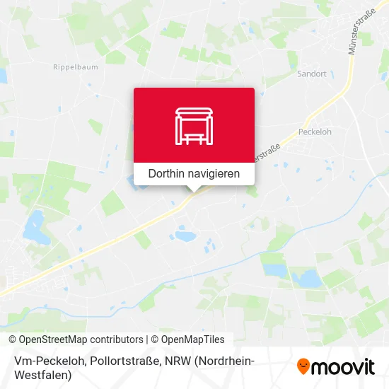 Vm-Peckeloh, Pollortstraße Karte