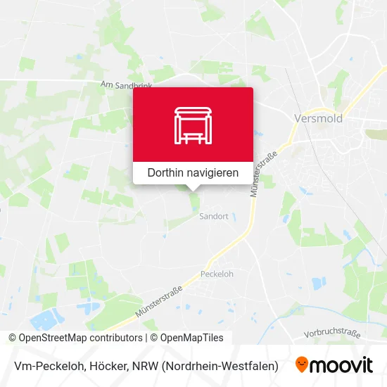 Vm-Peckeloh, Höcker Karte