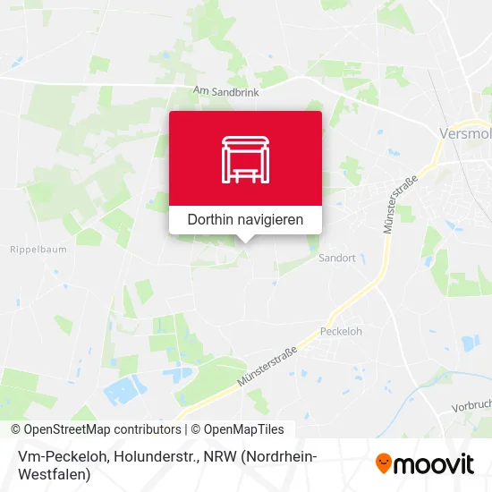 Vm-Peckeloh, Holunderstr. Karte