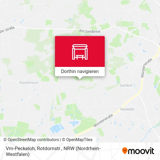 Vm-Peckeloh, Rotdornstr. Karte