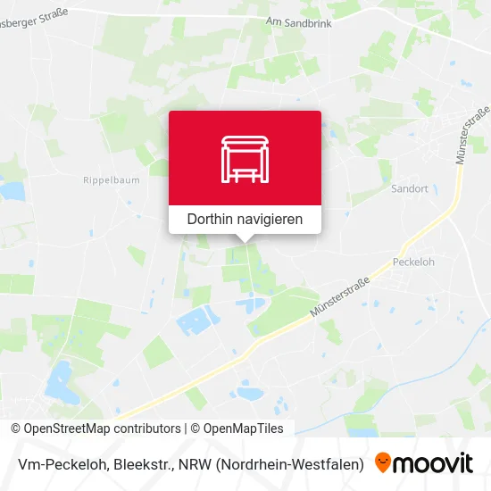 Vm-Peckeloh, Bleekstr. Karte