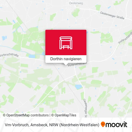 Vm-Vorbruch, Amsbeck Karte