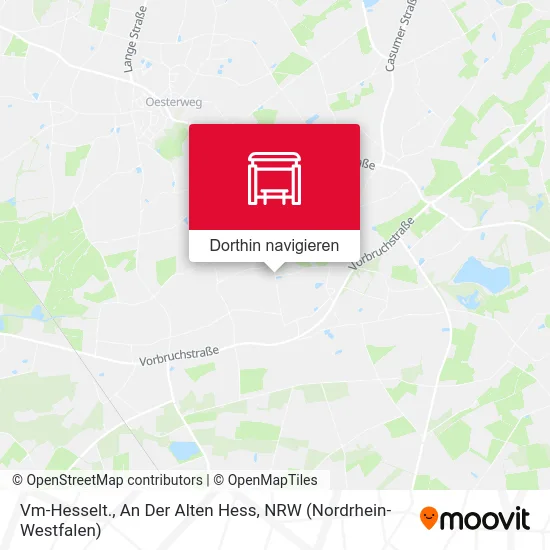 Vm-Hesselt., An Der Alten Hess Karte