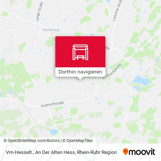 Vm-Hesselt., An Der Alten Hess Karte