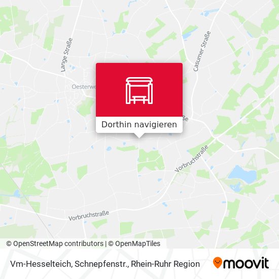 Vm-Hesselteich, Schnepfenstr. Karte