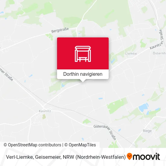 Verl-Liemke, Geisemeier Karte