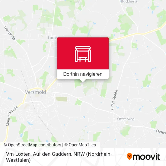 Vm-Loxten, Auf den Gaddern Karte