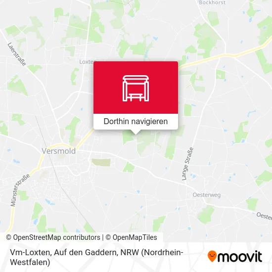 Vm-Loxten, Auf den Gaddern Karte