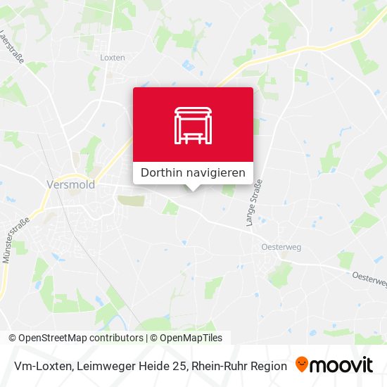 Vm-Loxten, Leimweger Heide 25 Karte