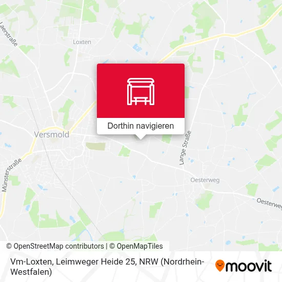 Vm-Loxten, Leimweger Heide 25 Karte