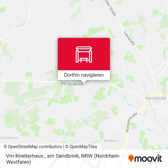 Vm-Knetterhaus., am Sandbrink Karte