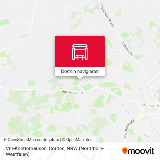 Vm-Knetterhausen, Cordes Karte