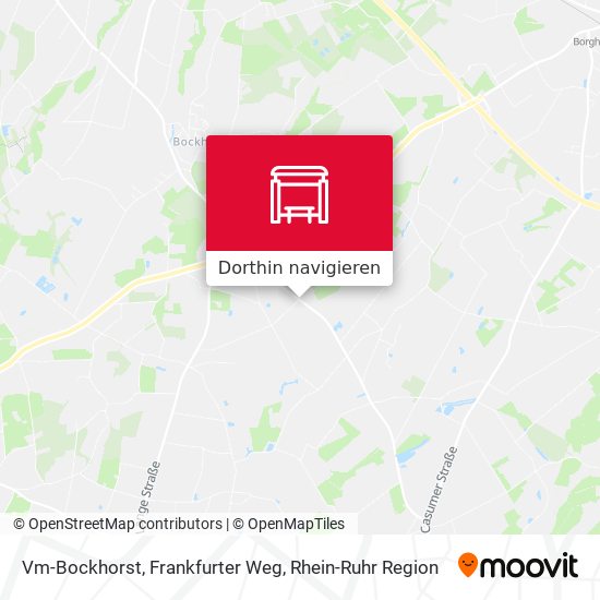 Vm-Bockhorst, Frankfurter Weg Karte