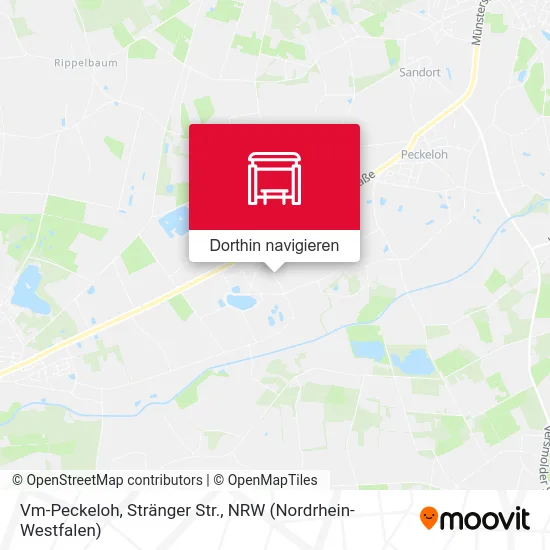 Vm-Peckeloh, Stränger Str. Karte