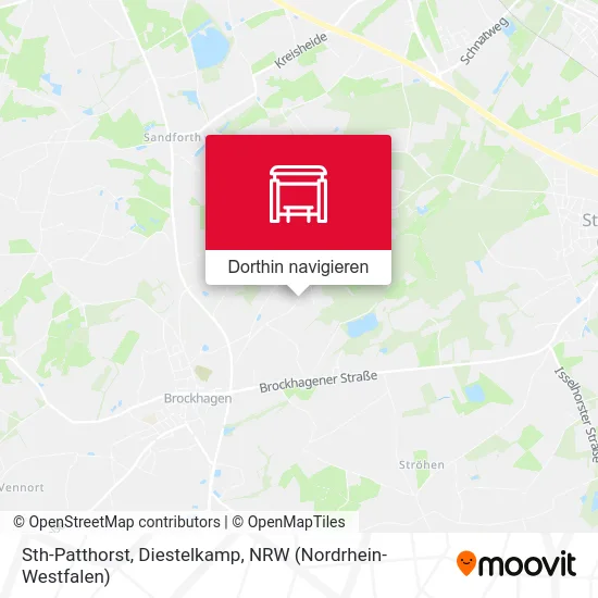 Sth-Patthorst, Diestelkamp Karte