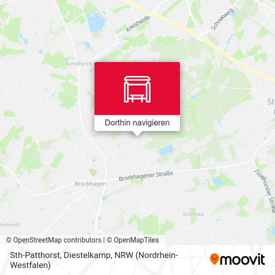 Sth-Patthorst, Diestelkamp Karte