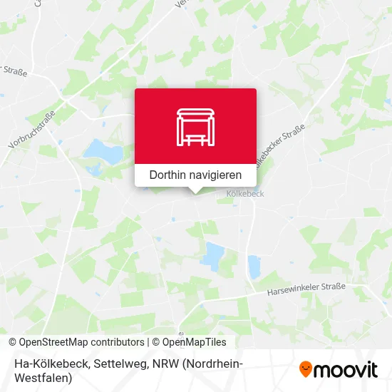 Ha-Kölkebeck, Settelweg Karte