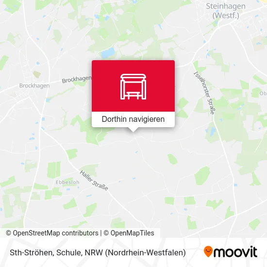 Sth-Ströhen, Schule Karte