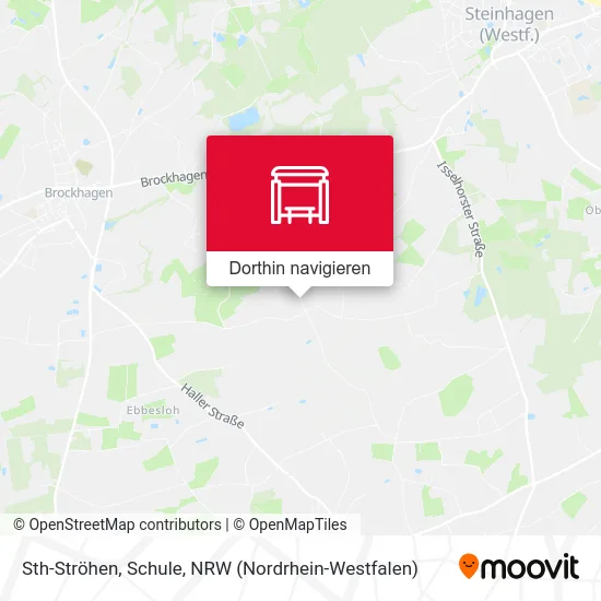 Sth-Ströhen, Schule Karte