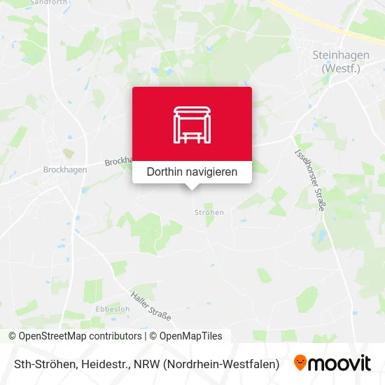 Sth-Ströhen, Heidestr. Karte