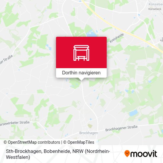Sth-Brockhagen, Bobenheide Karte