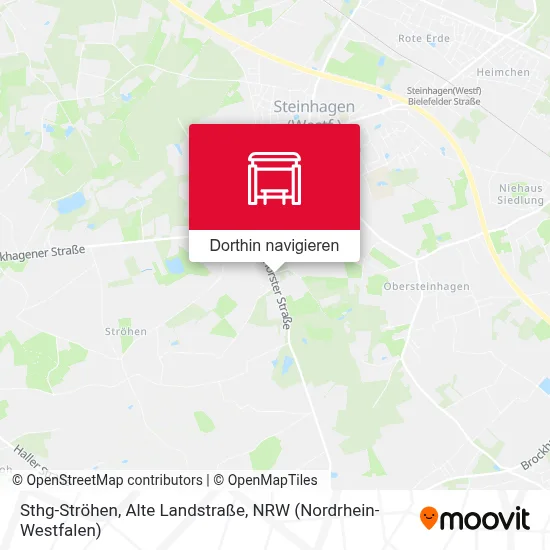 Sthg-Ströhen, Alte Landstraße Karte