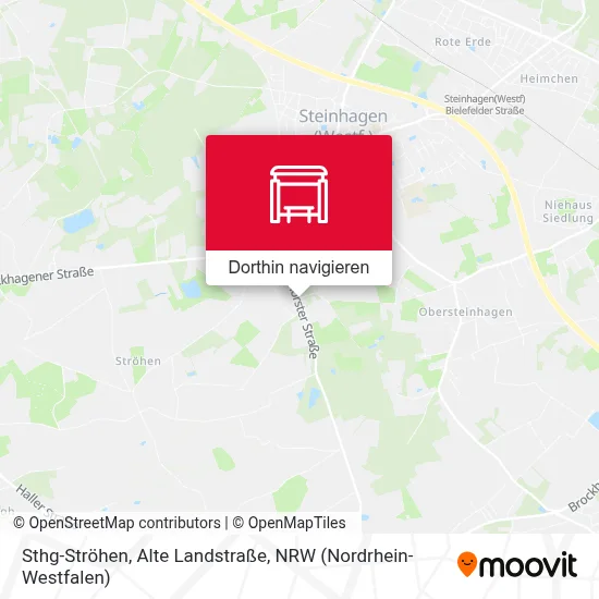 Sthg-Ströhen, Alte Landstraße Karte