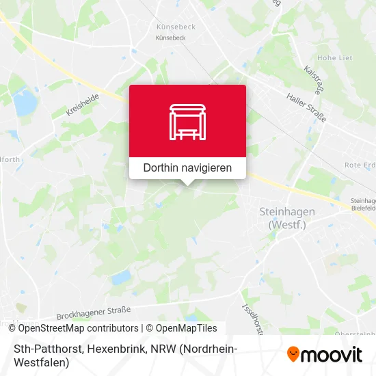 Sth-Patthorst, Hexenbrink Karte