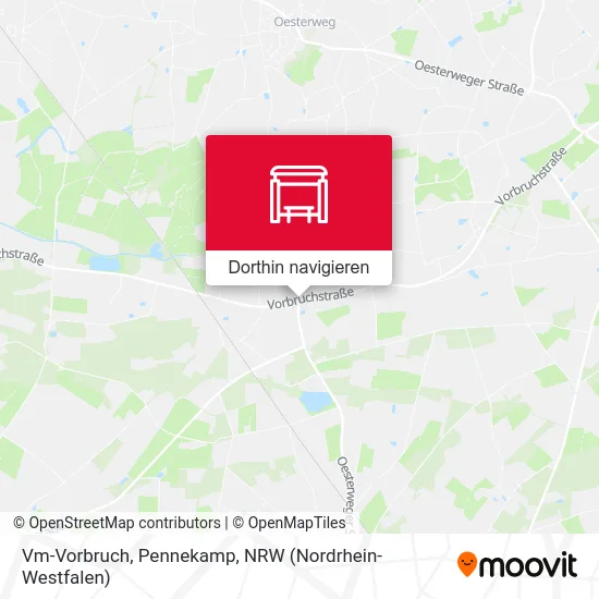 Vm-Vorbruch, Pennekamp Karte