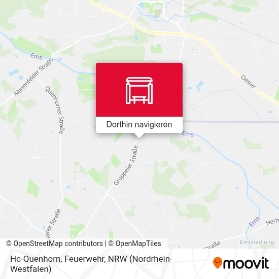 Hc-Quenhorn, Feuerwehr Karte