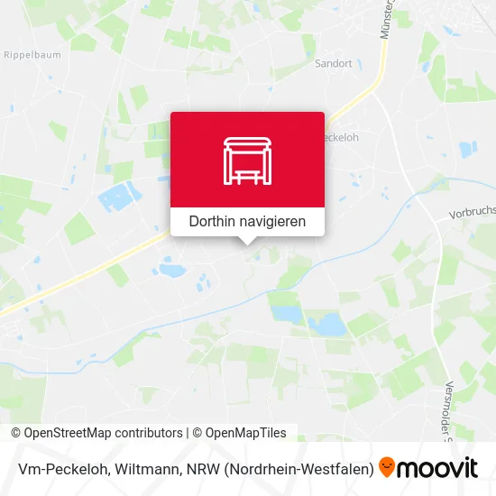 Vm-Peckeloh, Wiltmann Karte