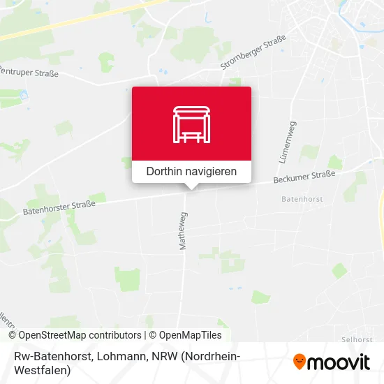 Rw-Batenhorst, Lohmann Karte