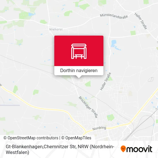 Gt-Blankenhagen,Chemnitzer Str Karte