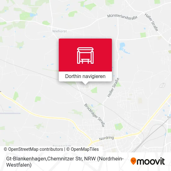 Gt-Blankenhagen,Chemnitzer Str Karte