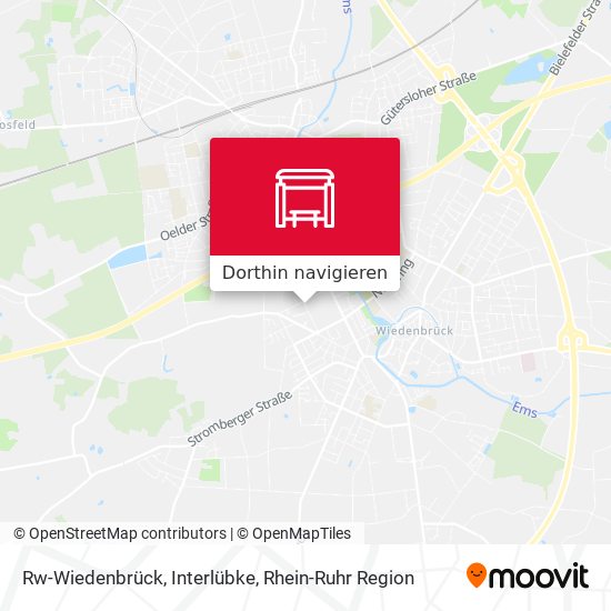 Rw-Wiedenbrück, Interlübke Karte