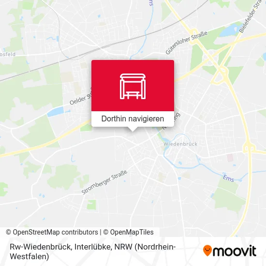 Rw-Wiedenbrück, Interlübke Karte