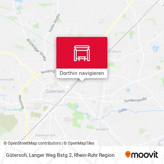 Gütersoh, Langer Weg Bstg 2 Karte