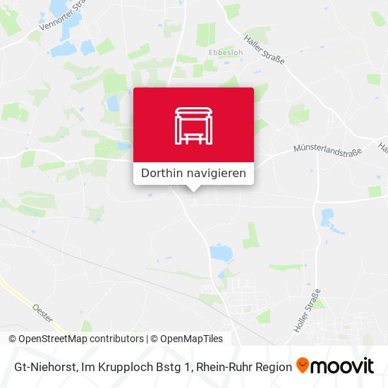 Gt-Niehorst, Im Krupploch Bstg 1 Karte