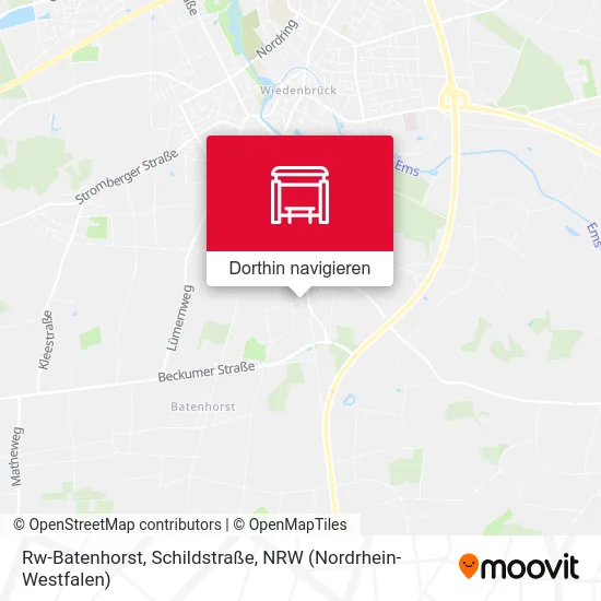 Rw-Batenhorst, Schildstraße Karte