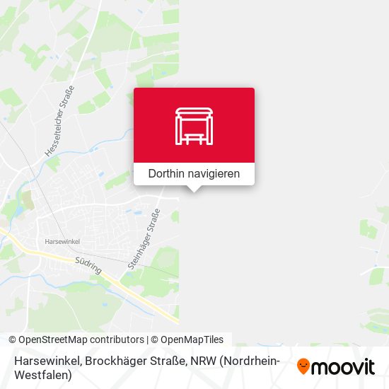 Harsewinkel, Brockhäger Straße Karte