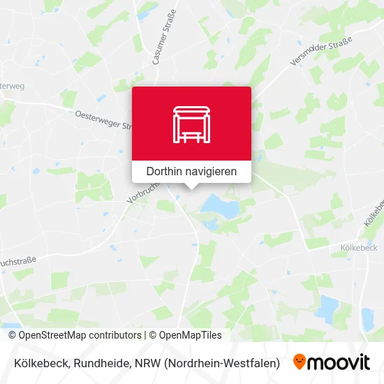 Kölkebeck, Rundheide Karte