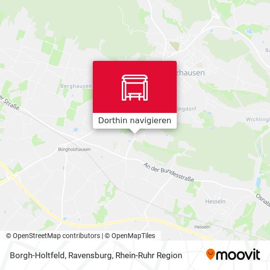 Borgh-Holtfeld, Ravensburg Karte