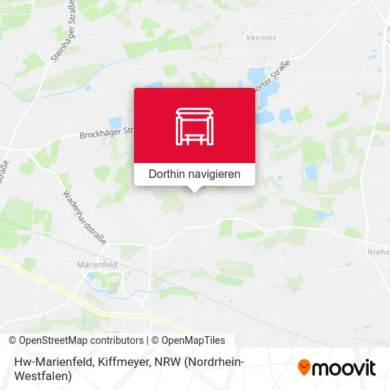 Hw-Marienfeld, Kiffmeyer Karte