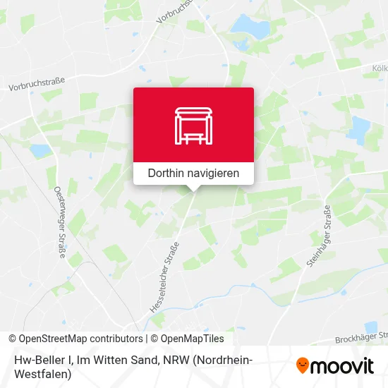 Hw-Beller I, Im Witten Sand Karte