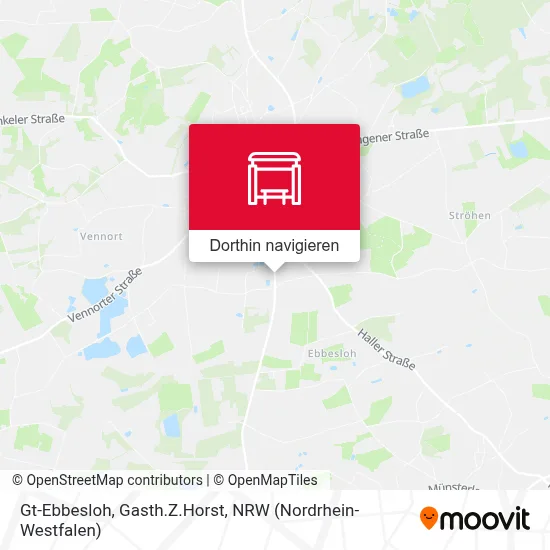 Gt-Ebbesloh, Gasth.Z.Horst Karte