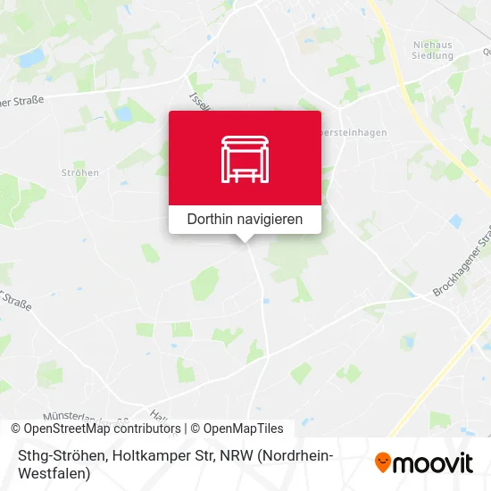 Sthg-Ströhen, Holtkamper Str Karte