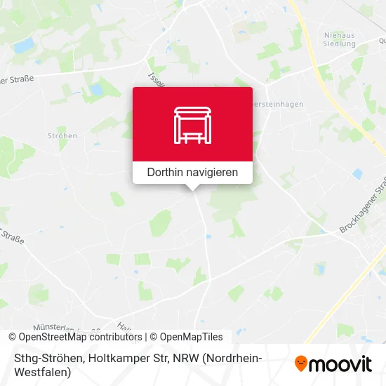 Sthg-Ströhen, Holtkamper Str Karte